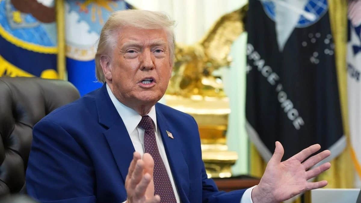 US President Donald Trump