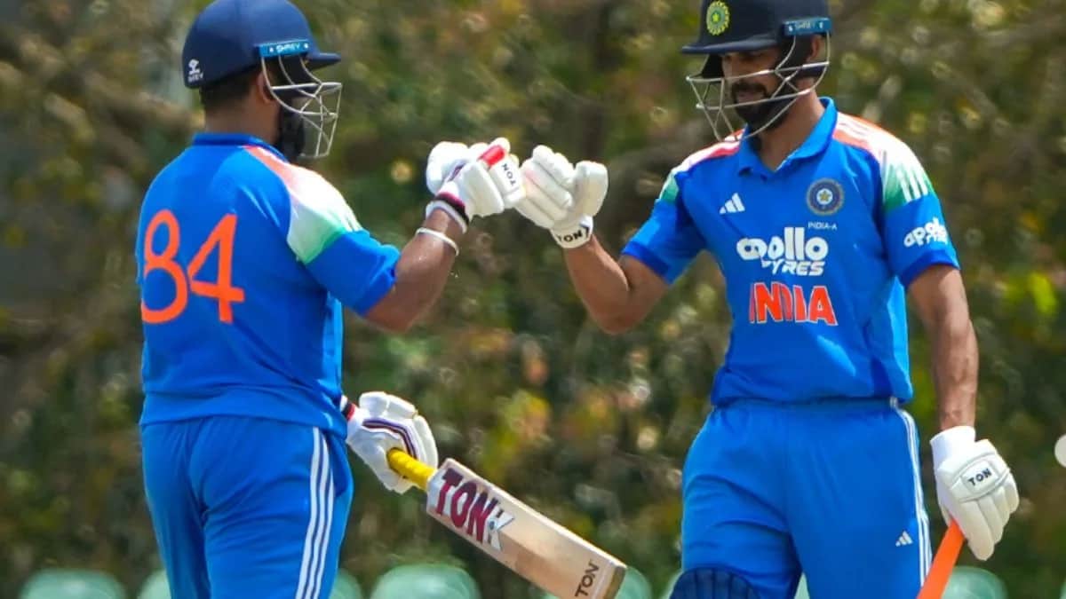 Prabhsimran and Ruturaj Partnership