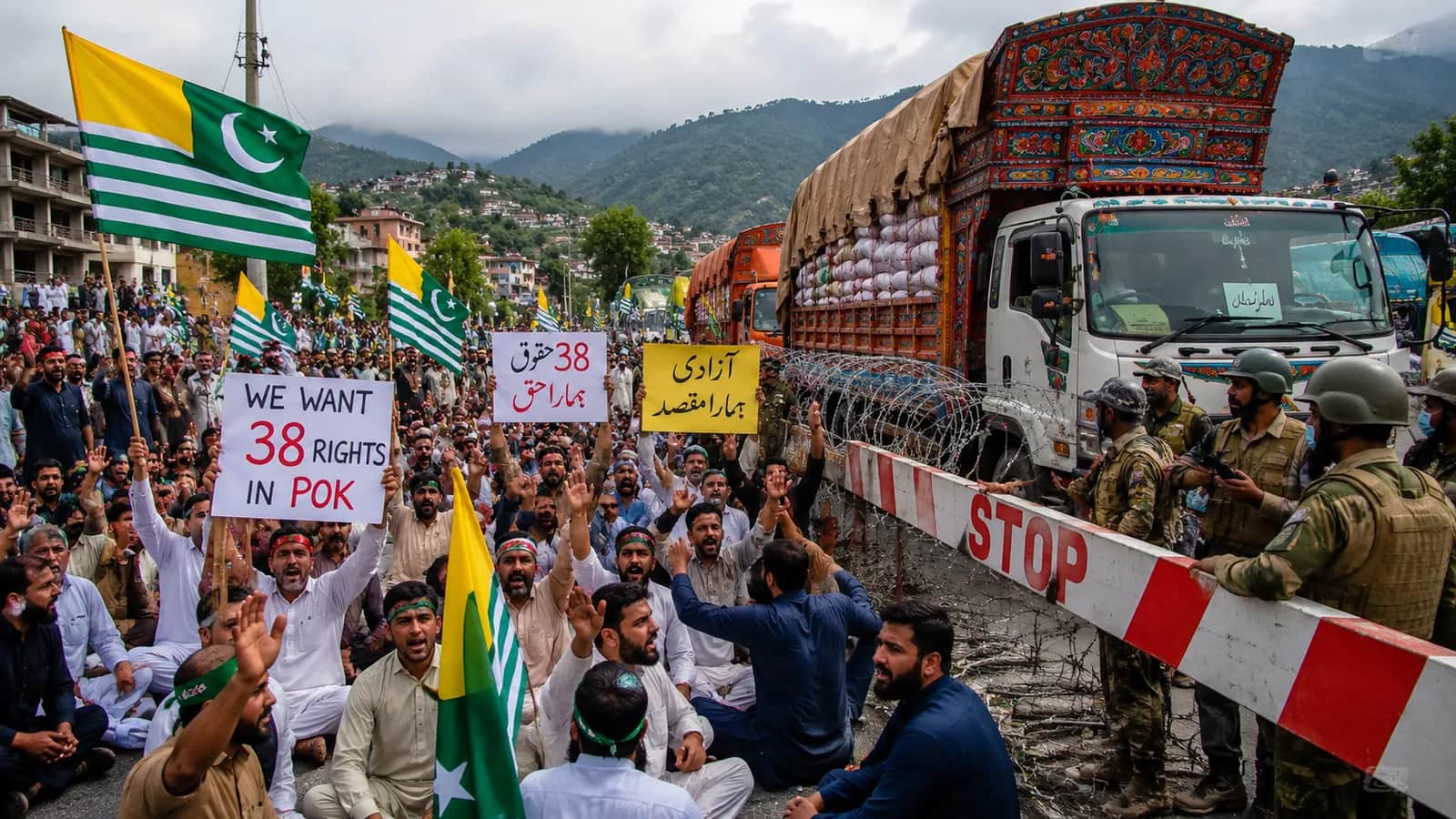 Food Supply Restrictions in POK