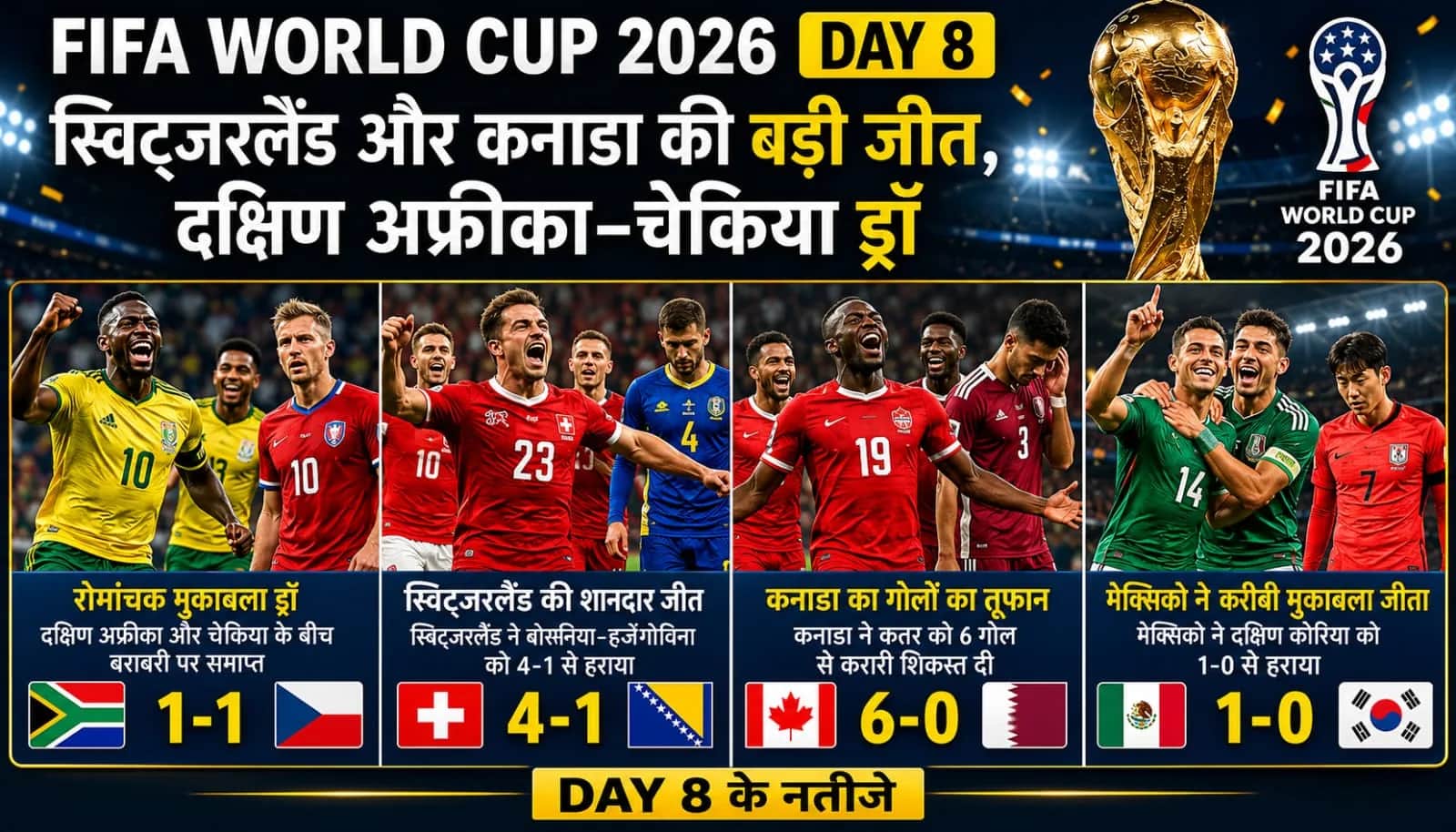 Day 8 FIFA World Cup