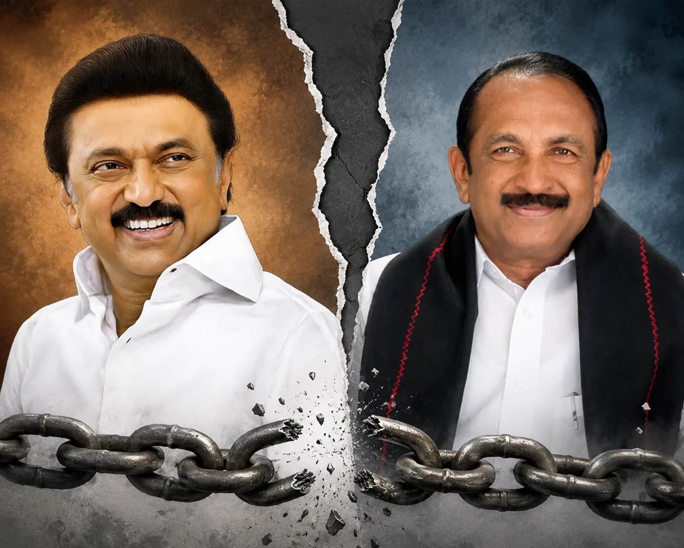Vaiko and MK Stalin