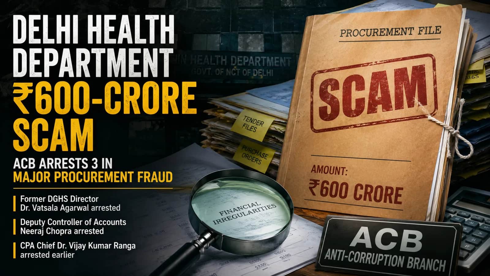 Delhi Health Department Scam