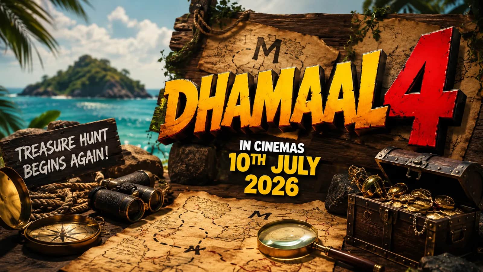 Dhamaal treasure hunt adventure ahead