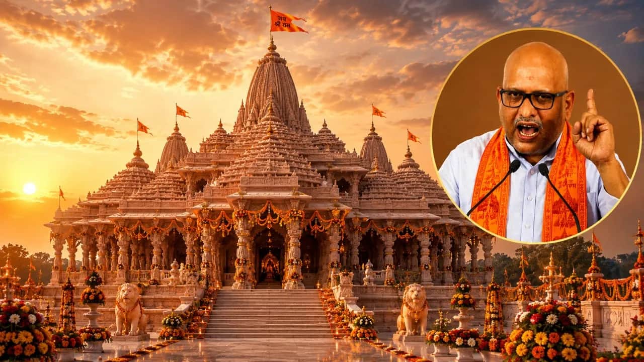 Ajay Ray and Ram Mandir