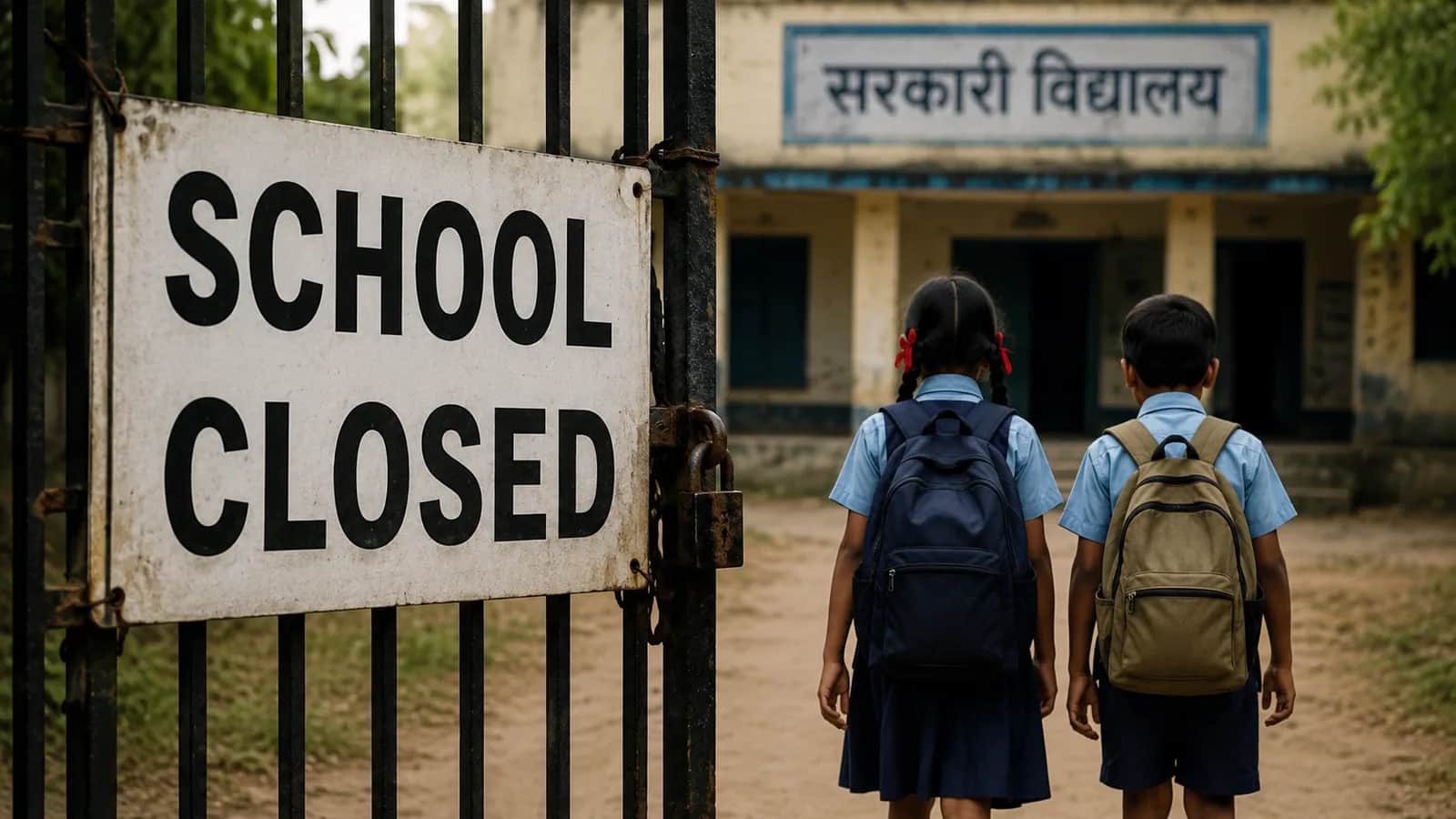 India Loses 25 Schools a Day