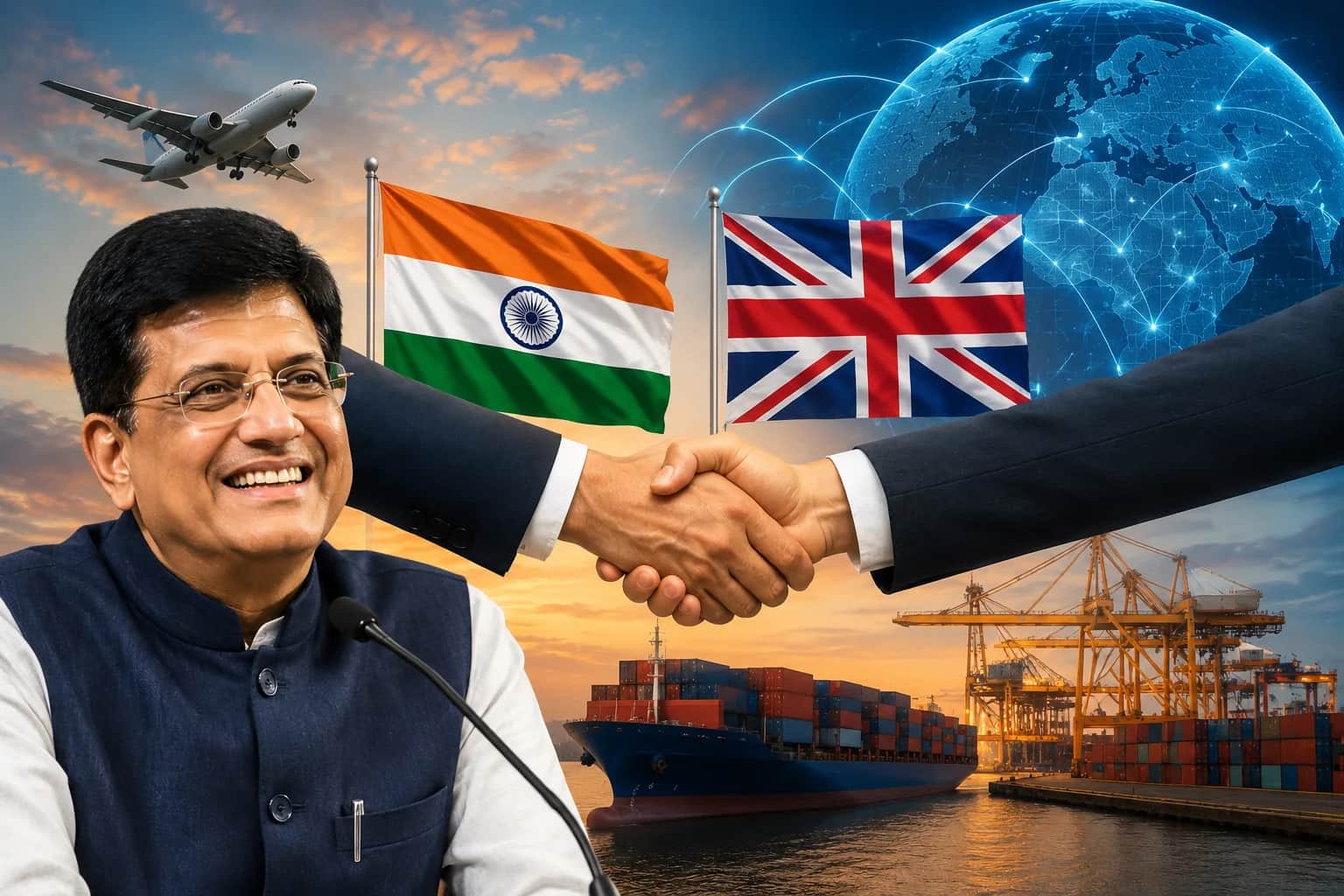 अमेरिका-ईरान तनाव के बीच भारत को बड़ी आर्थिक सौगात, UK FTA से मिलेगा बड़ा फायदा