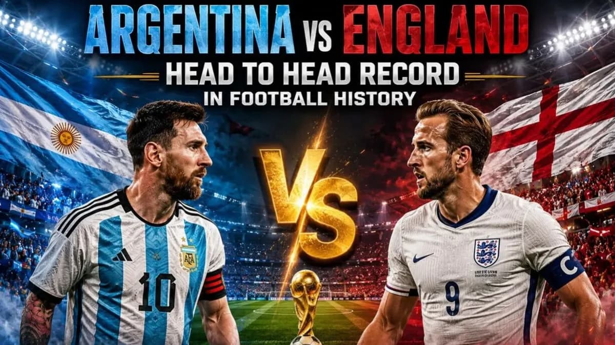 FIFA World Cup ARG vs ENG: 24 सालों बाद फिर से आमने-सामने होंगी चिर प्रतिद्व्ंदी अर्जेंटीना और इंग्लैंड