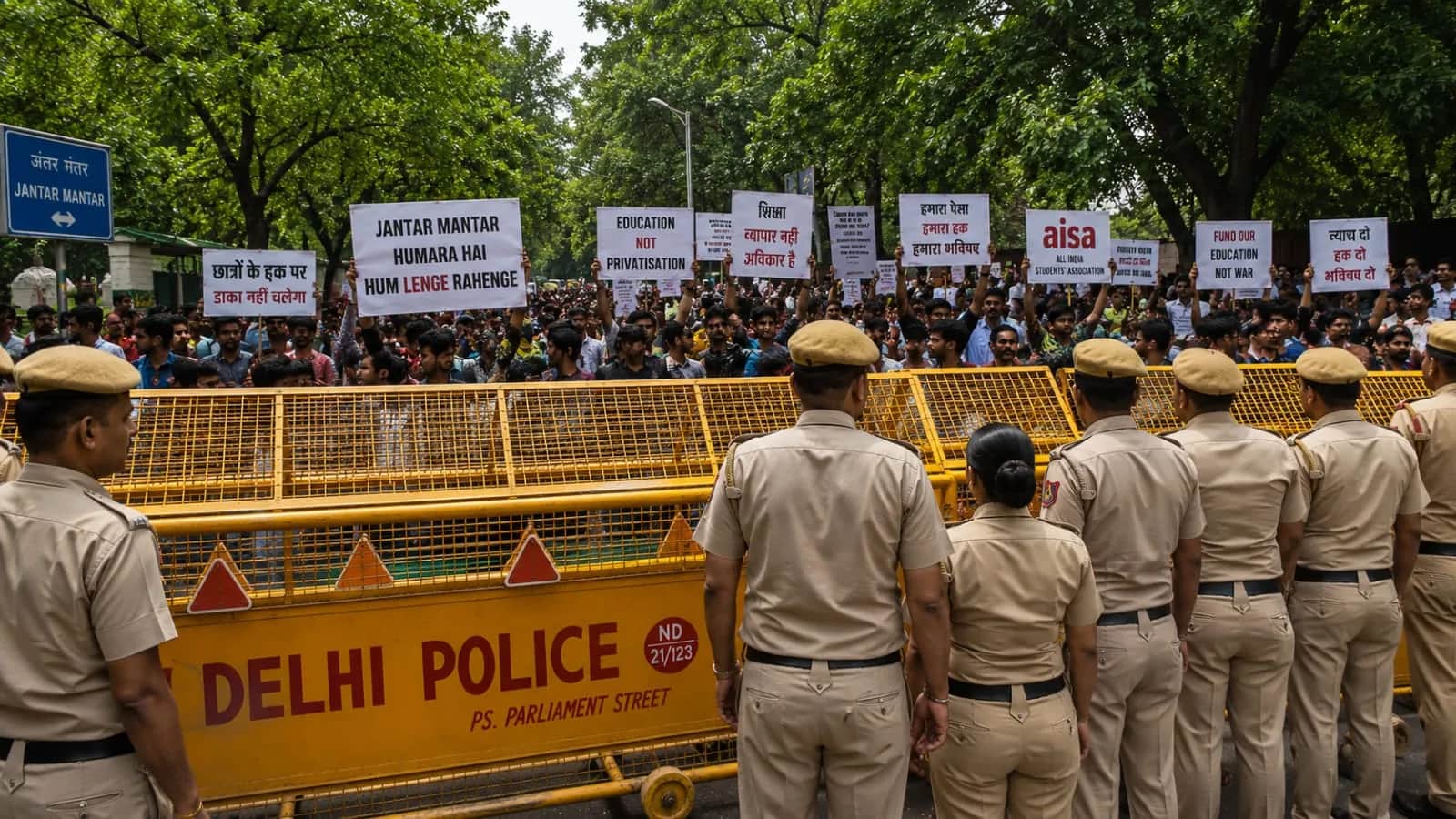 JANTAR MANTAR ANDOLAN