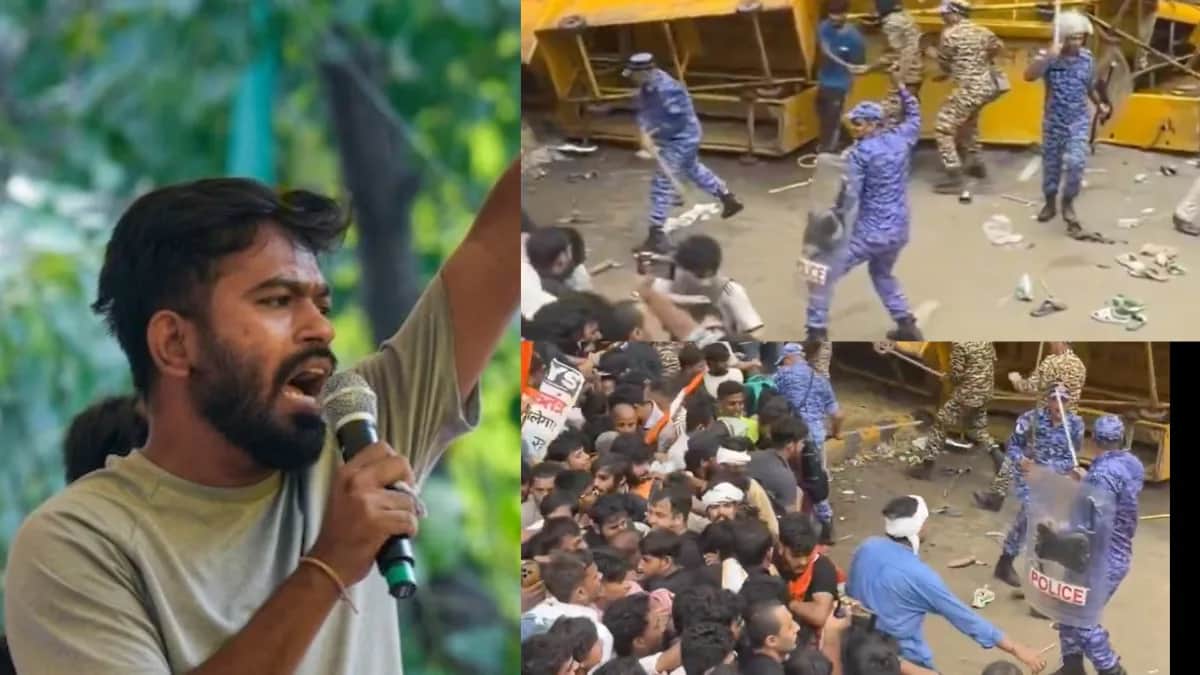 Abhijeet Dipke Accuses Delhi Police of Lathi Charge