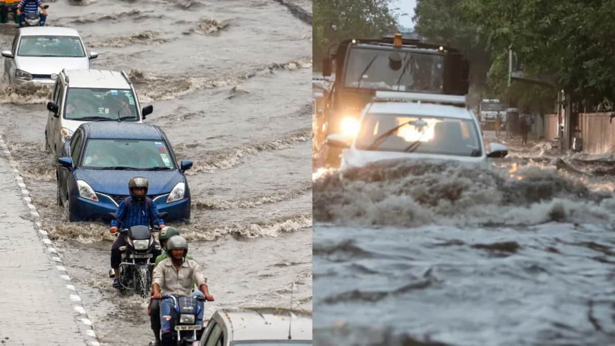 Rain Causes Waterlogging Across City