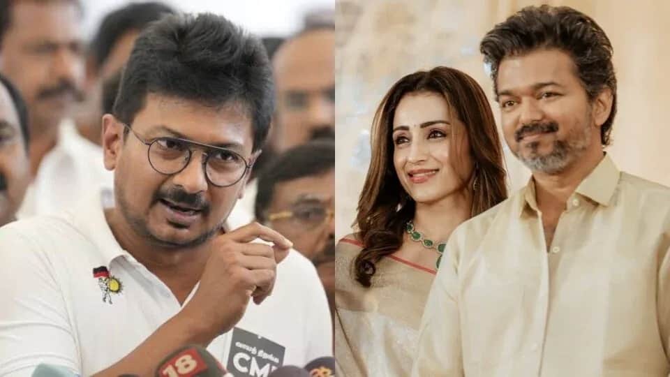 Trisha Remark Controversy Lands Udhayanidhi Stalin in Legal Trouble