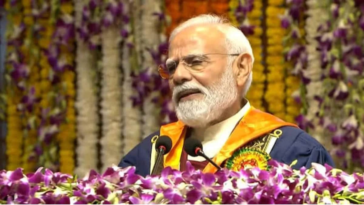 PM Modi Attends IIT Delhi Convocation