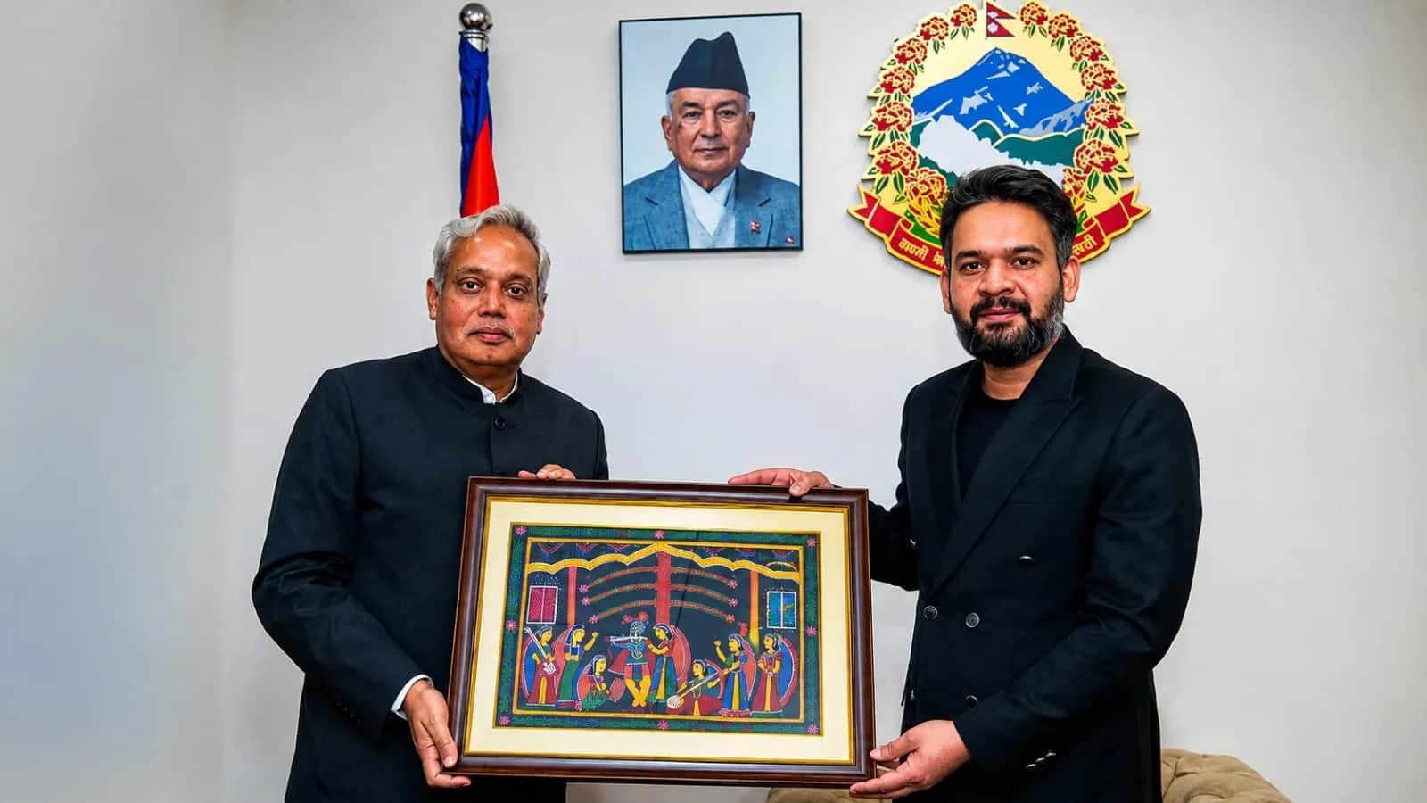 नेपाल के PM बालेंद्र शाह और भारतीय राजदूत नवीन श्रीवास्तव