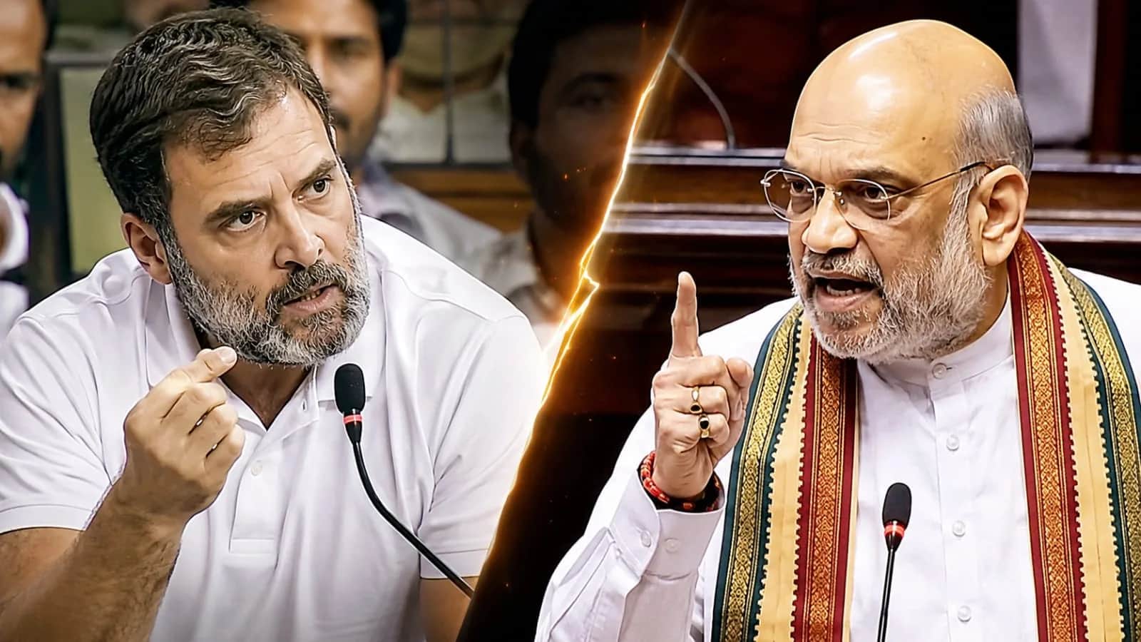 अमित शाह और राहुल गांधी