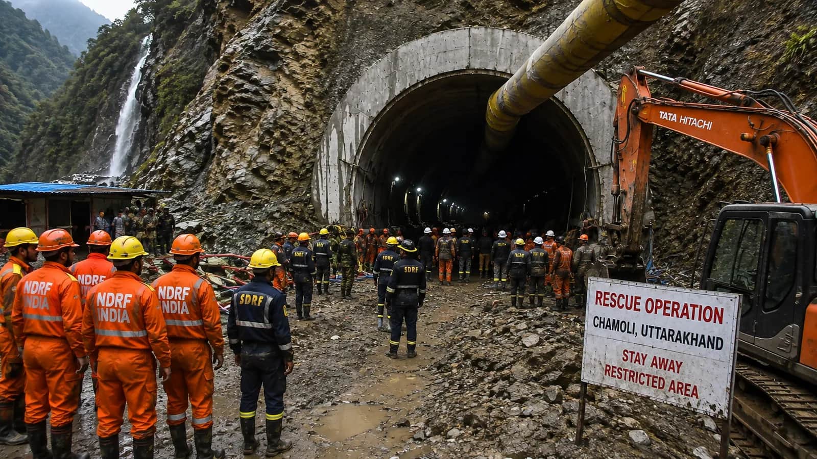 Chamoli Tunnel Rescue
