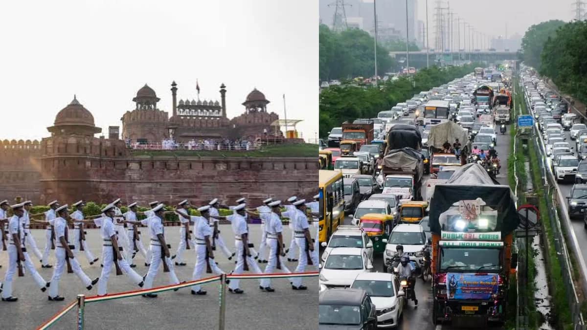 Delhi Traffic Police Digitises 7 Parking Spots Near Red Fort