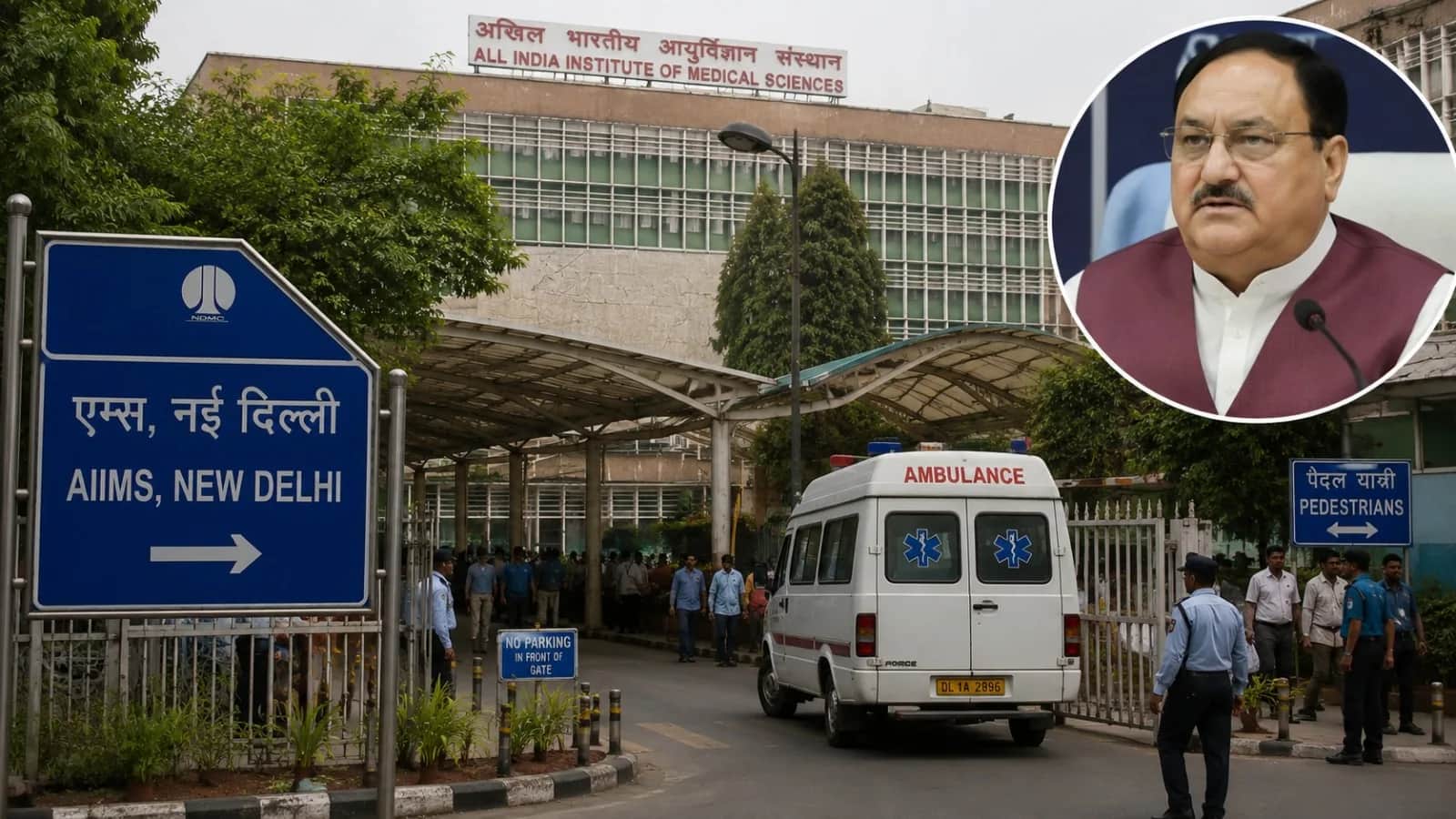 JP Nadda Hospitalised