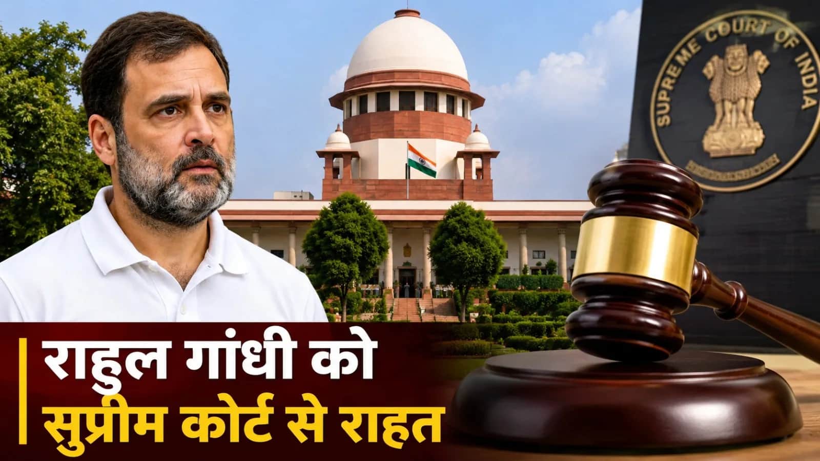 राहुल गांधी सुप्रीम कोर्ट राहत