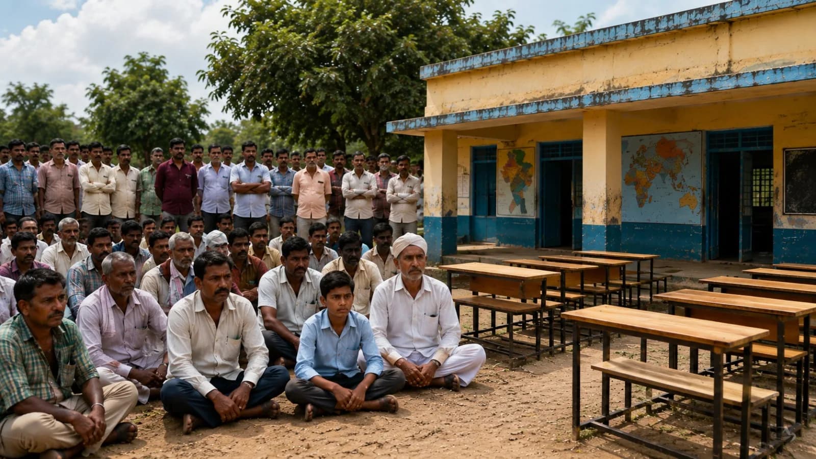 'स्कूल ठीक करो' अभियान रंग लाया: हिंगोली में सस्पेंड हुआ नशेड़ी प्रिंसिपल