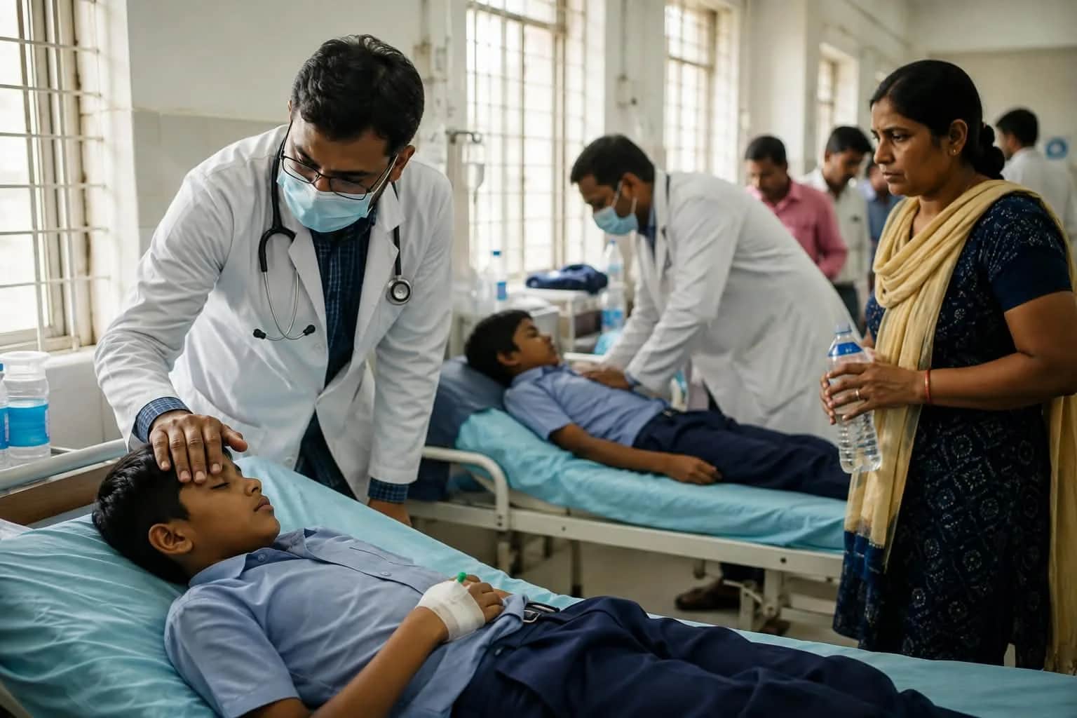 Students Fall Ill
