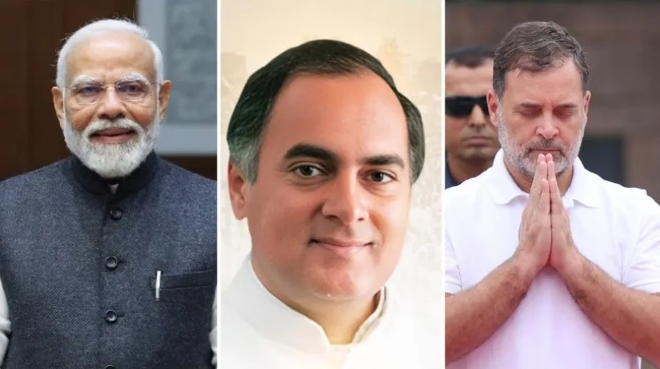 राजीव गांधी की जयंती पर देश ने किया याद, पीएम मोदी से राहुल गांधी तक नेताओं ने दी श्रद्धांजलि