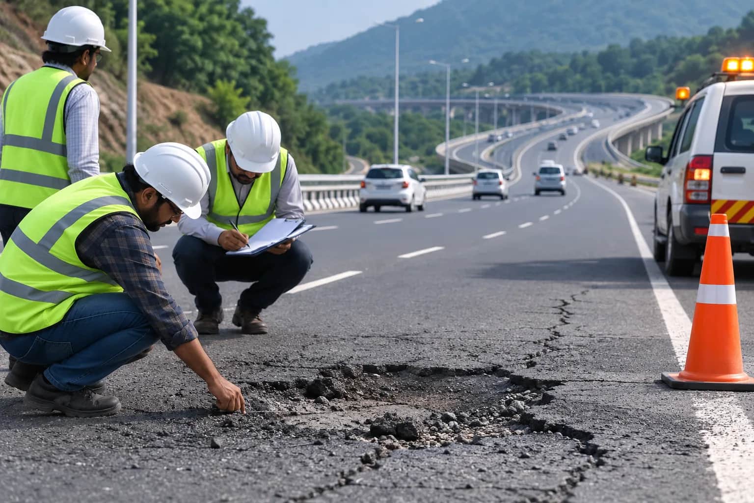 Highway safety inspection