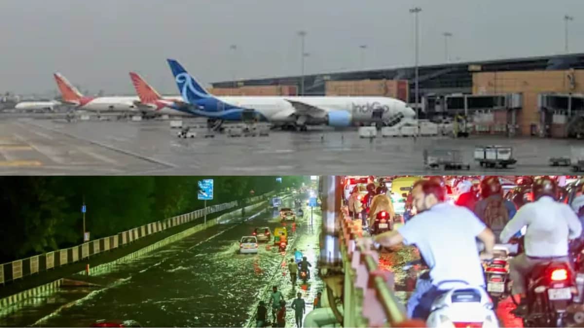 Delhi Rain Triggers Flight Disruptions