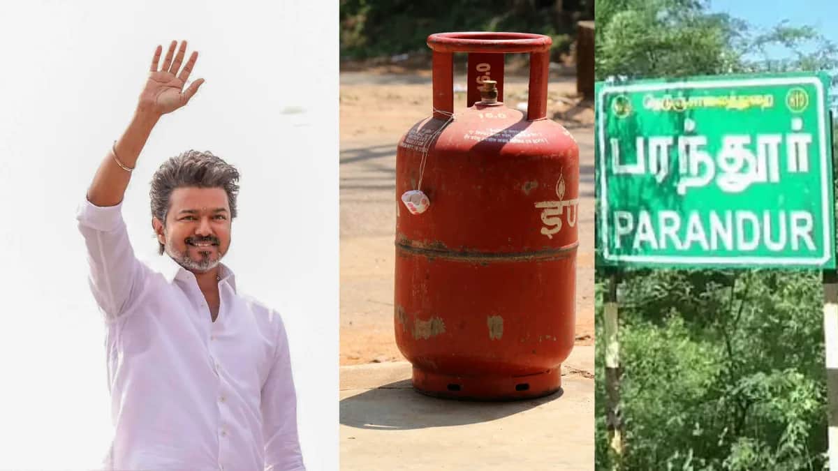 Tamil Nadu CM Vijay Announces 3 Free LPG Cylinders For 1.34 Crore Families