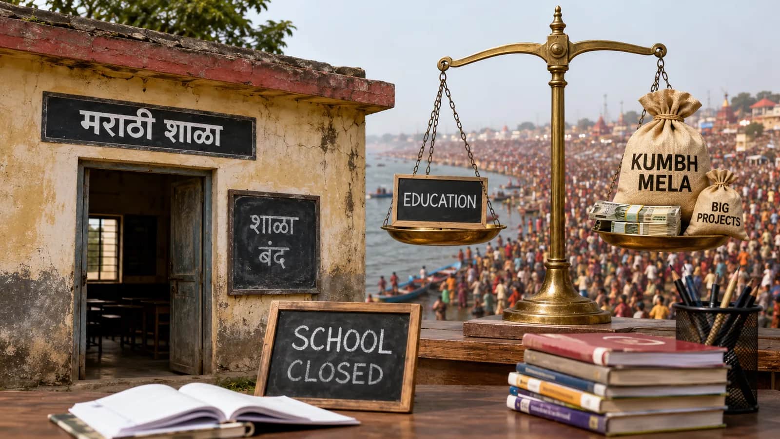 Marathi School Closure