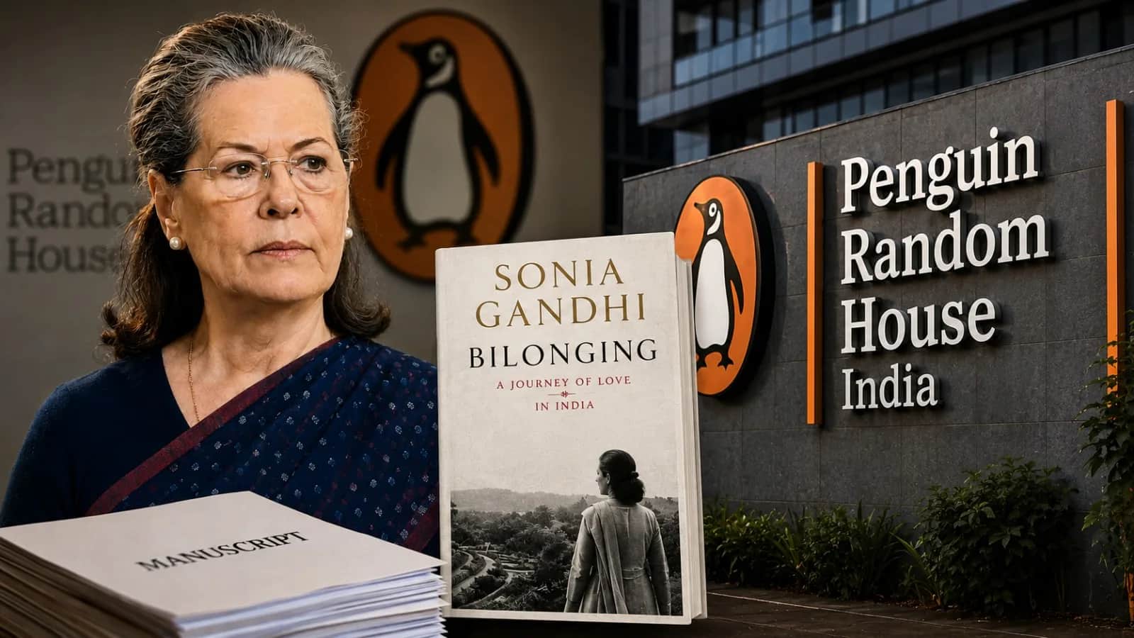 सोनिया गांधी की किताब और पेंगुइन