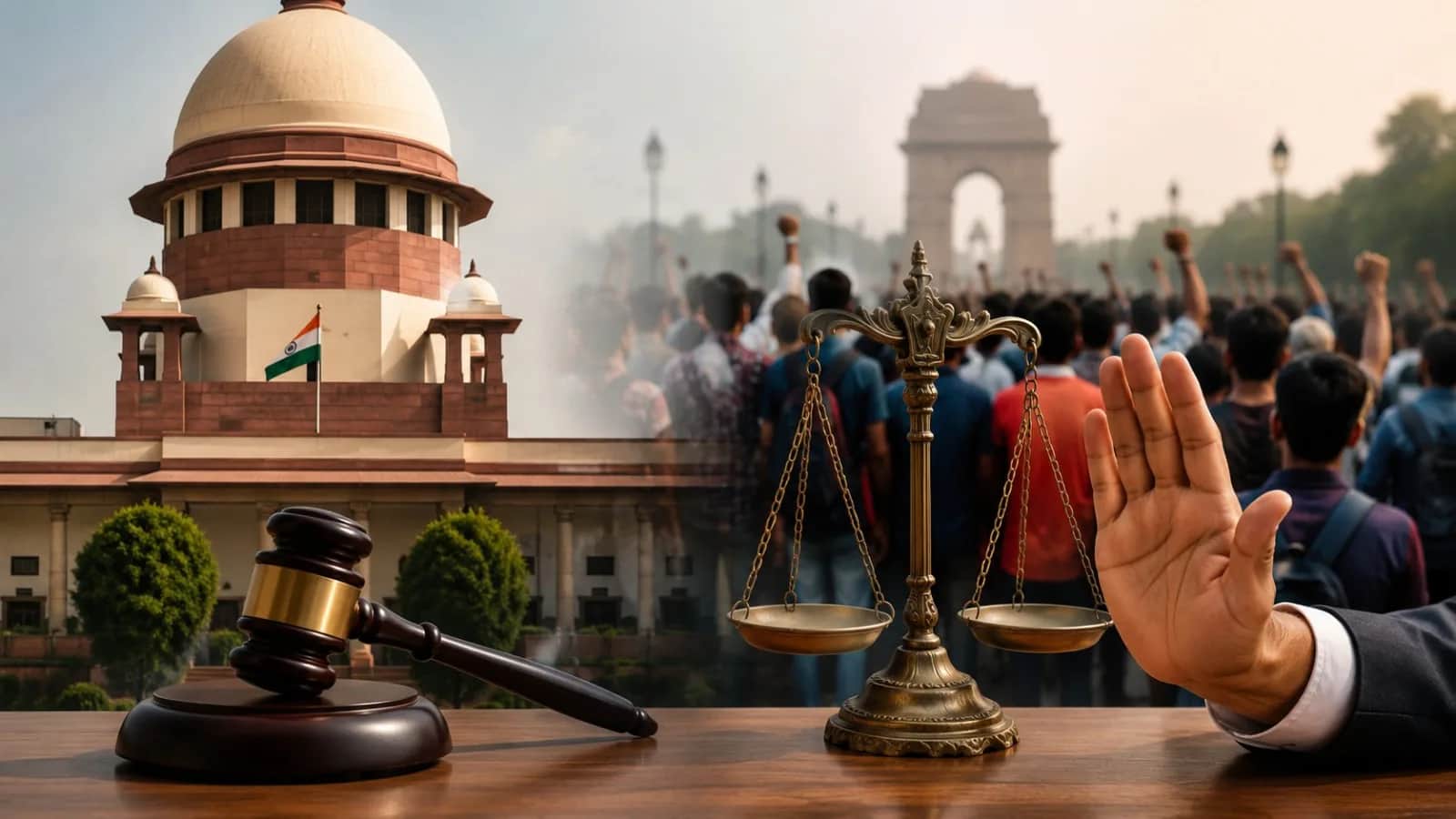 मार्च रद्द करने का फैसला