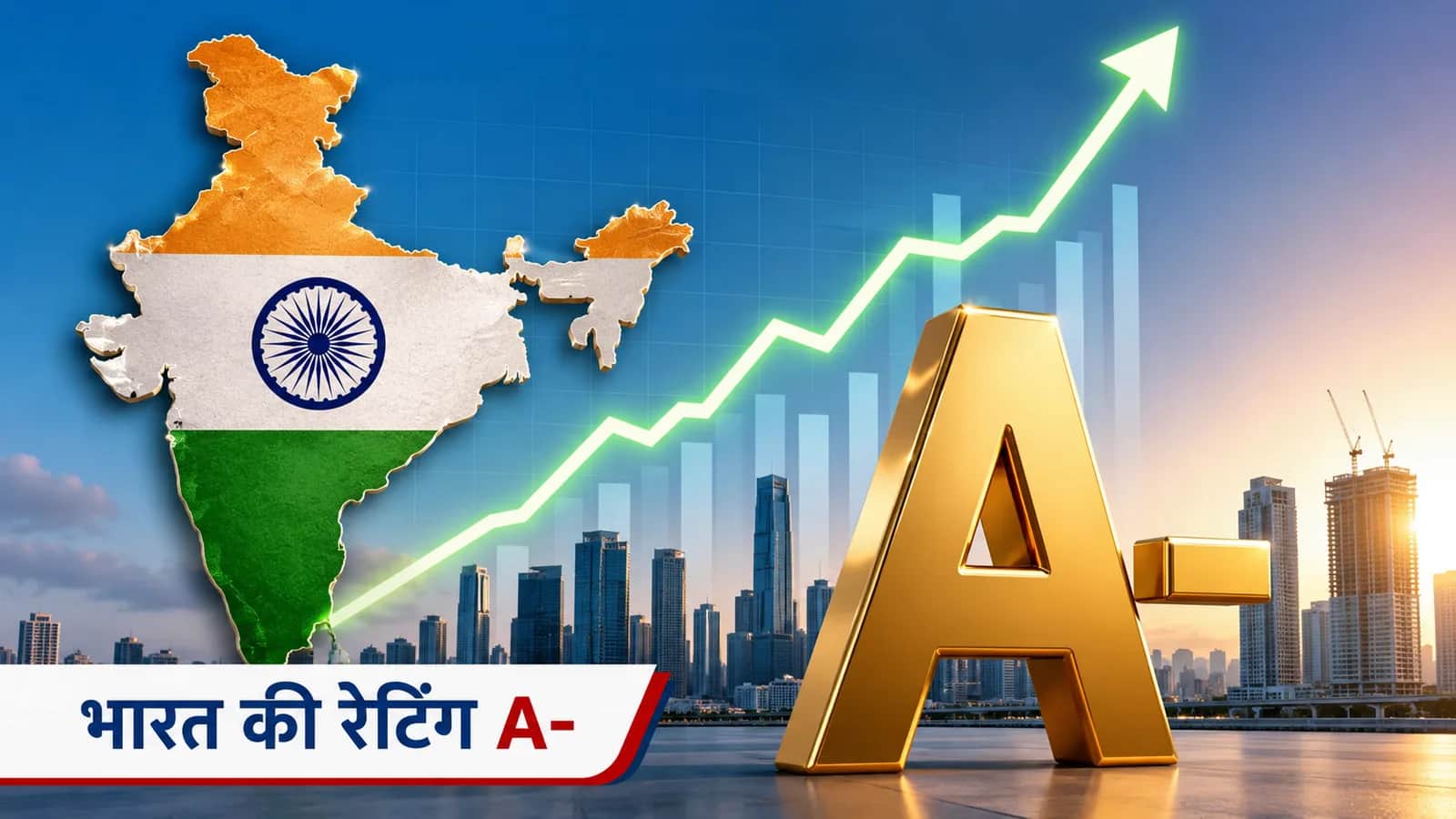 भारत की क्रेडिट रेटिंग बढ़कर A-! जापानी एजेंसी JCR ने किया बड़ा अपग्रेड