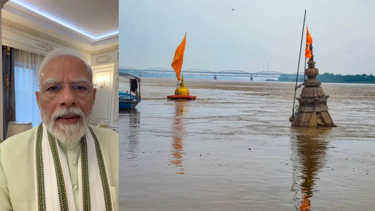 PM Modi Directs Officials to Step Up Flood Relief Efforts in Varanasi