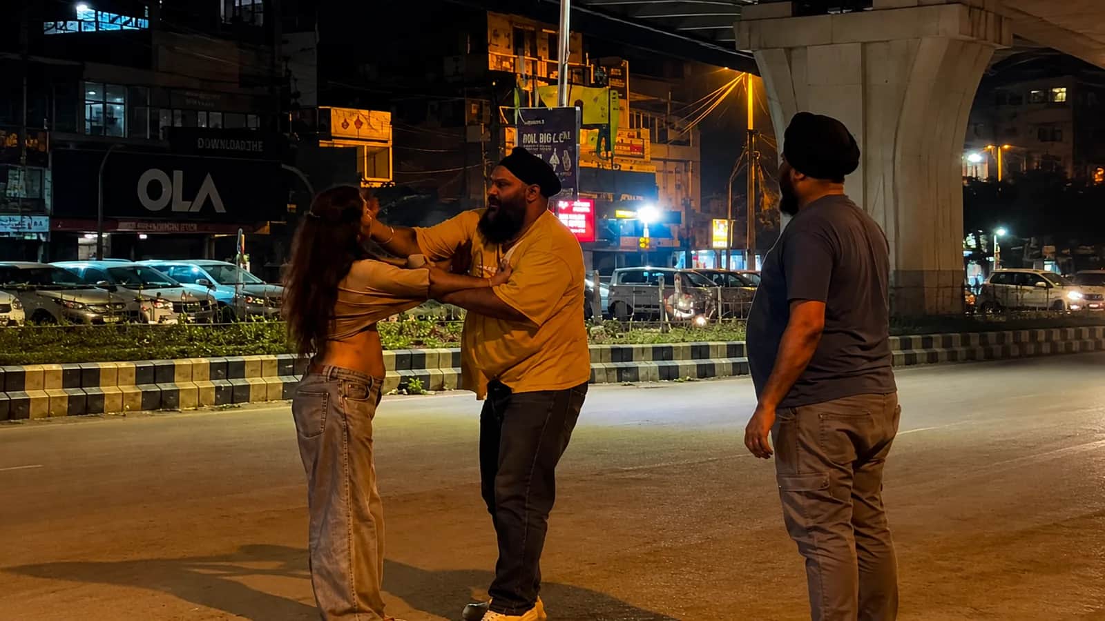 Public Street Assault