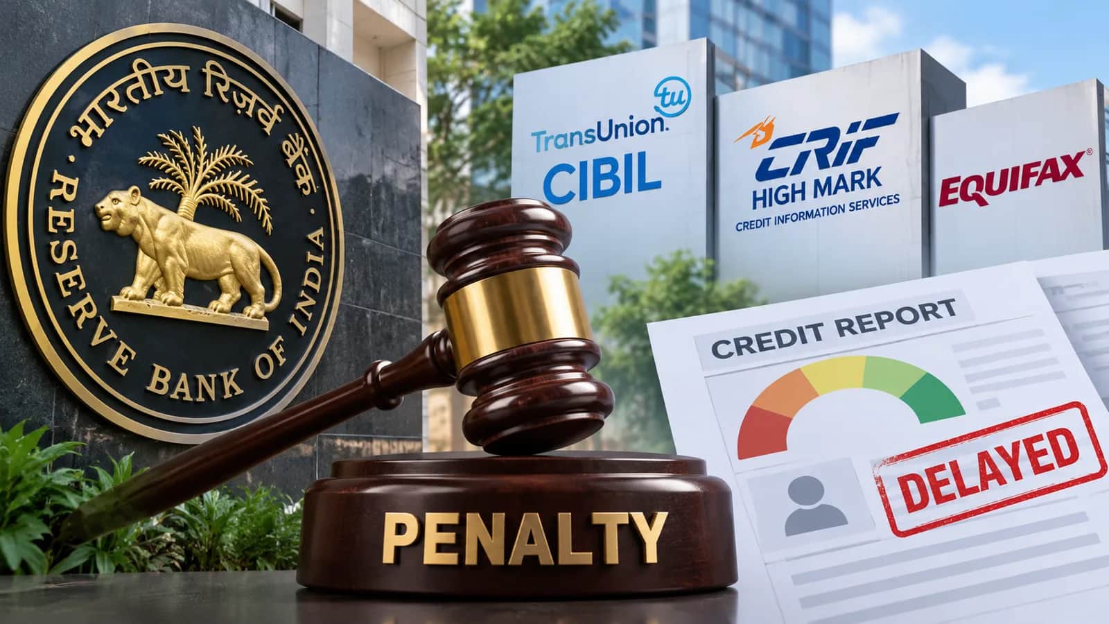RBI का बड़ा एक्शन: CIBIL, CRIF और Equifax पर जुर्माना