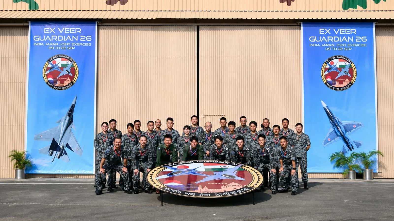 JASDF contingent in Jodhpur