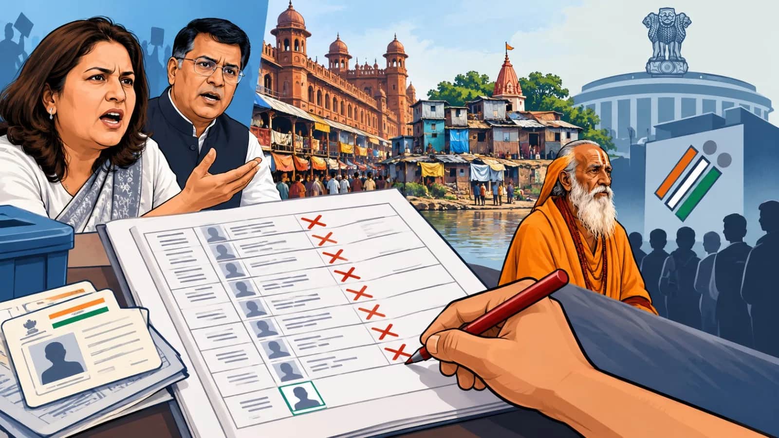 SIR प्रक्रिया विवाद में