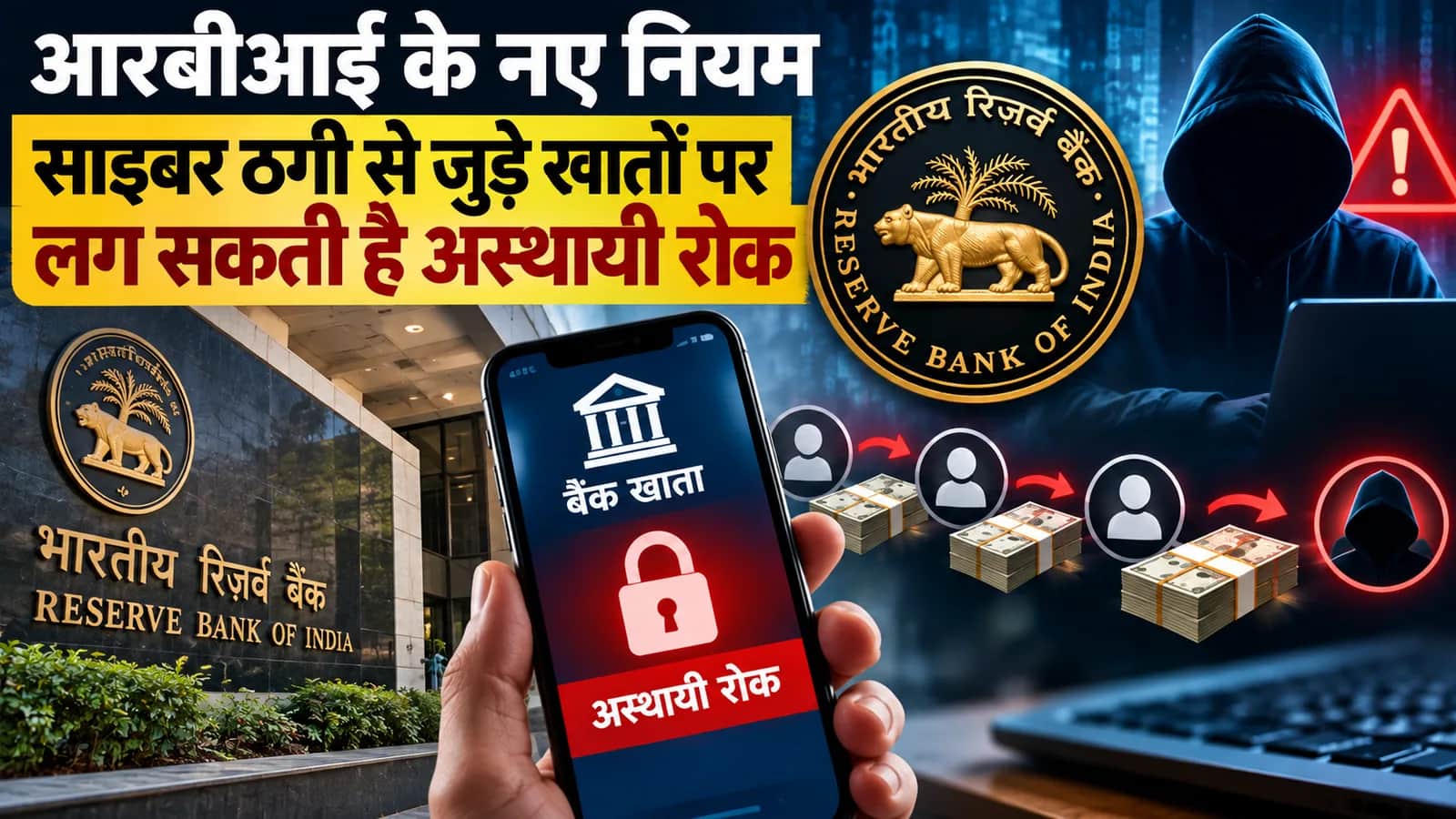 साइबर ठगी की धन-श्रृंखला रोकने की तैयारी, आरबीआई का नया प्रस्ताव बैंकों और पुलिस की कार्यप्रणाली बदलेगा