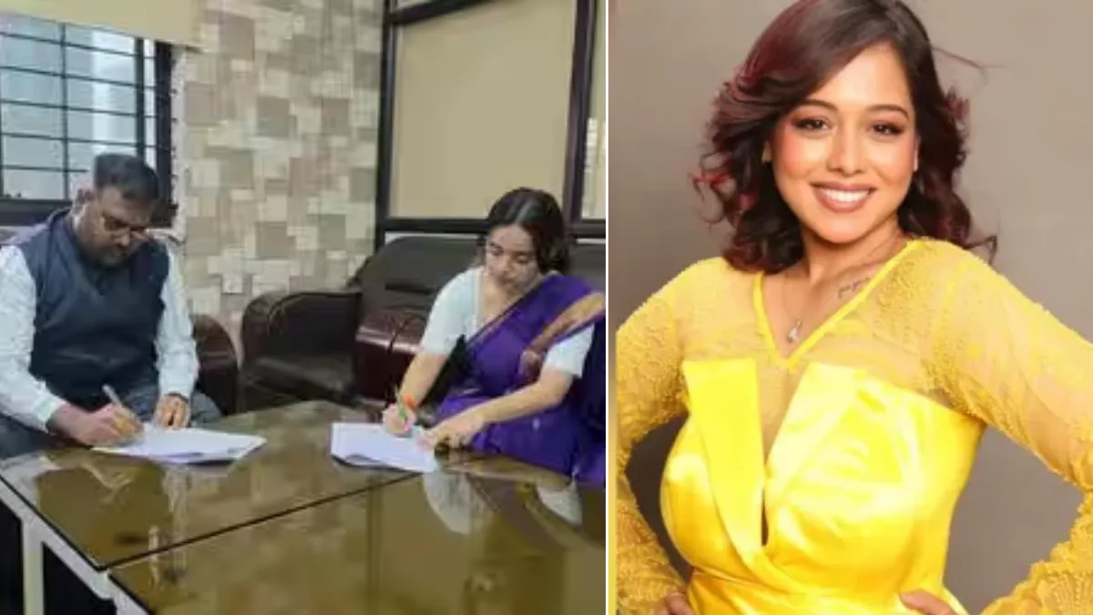 Dr Ankita R. Yaragal, the daughter of District Health Officer (DHO) Dr Rajkumar Yaragal