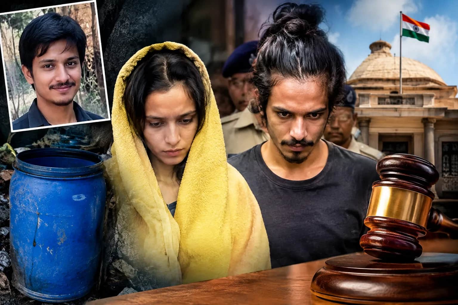 सौरभ हत्याकांड में मुस्कान और साहिल दोषी करार, 14 अक्टूबर को सजा पर फैसला
