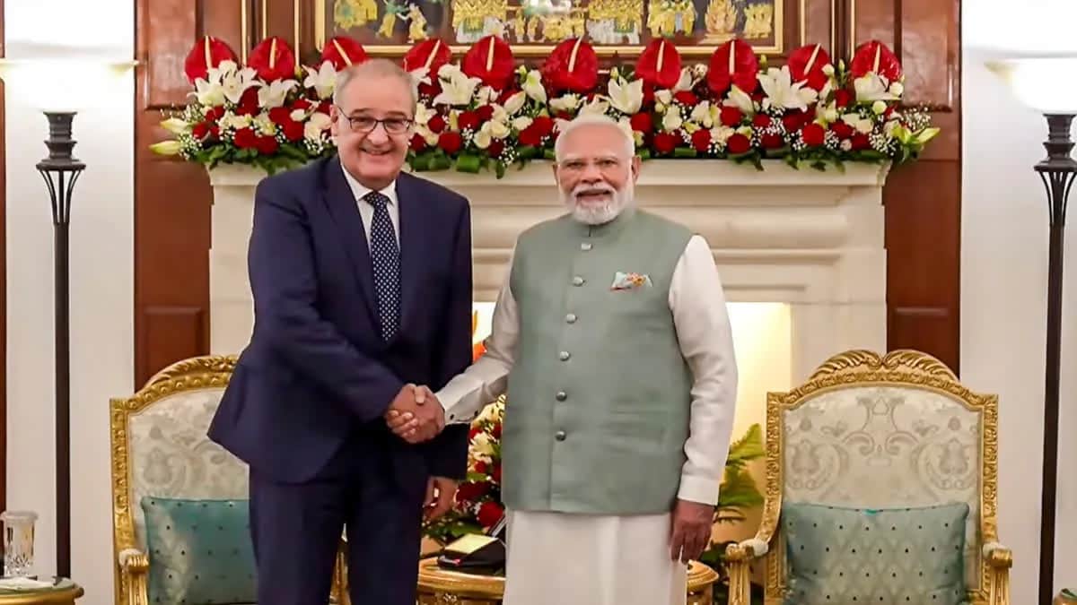 PM Modi Holds Bilateral Meeting With Swiss President Guy Parmelin